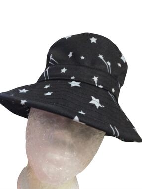 LId's Explore Black Star-Print Kids Bucket Hat